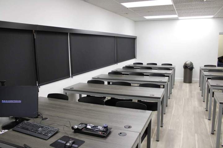Salle de formation pour conduite Lévis